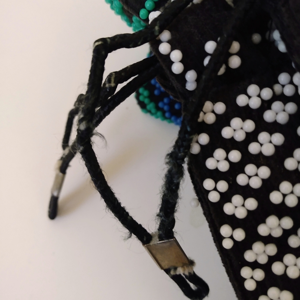 Jerusalem Beaded Drawstring Double Beaded Handle … - image 7